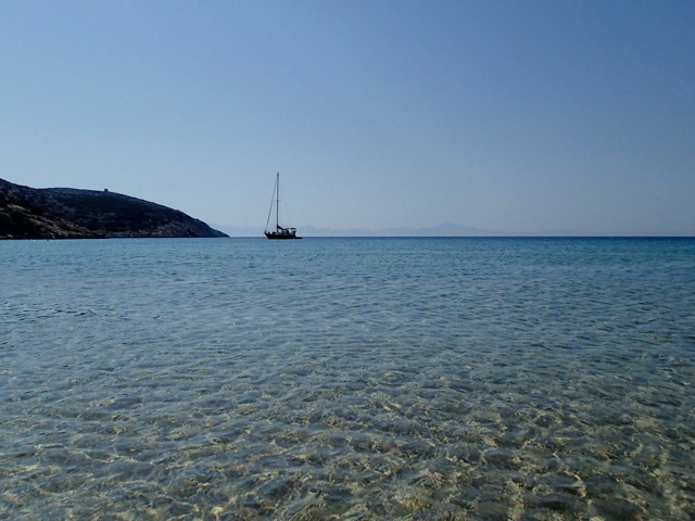 Another view of the anchorage off Dhonousa.