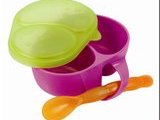 Sassy First Solids Feeding Bowl with Spoon