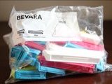 Ikea Bevara Seal GROSIR (min. 10 units) penjepit kantong plastik/makanan, ON STOCK