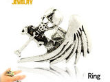 Cincin yA65484 Korean Fashion Skull Rings