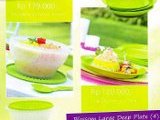 Tupperware Blossom Large Rice Bowl with Spoon