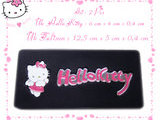 Stiker Hello Kitty Plat Mobil or Motor Stainless Steel 